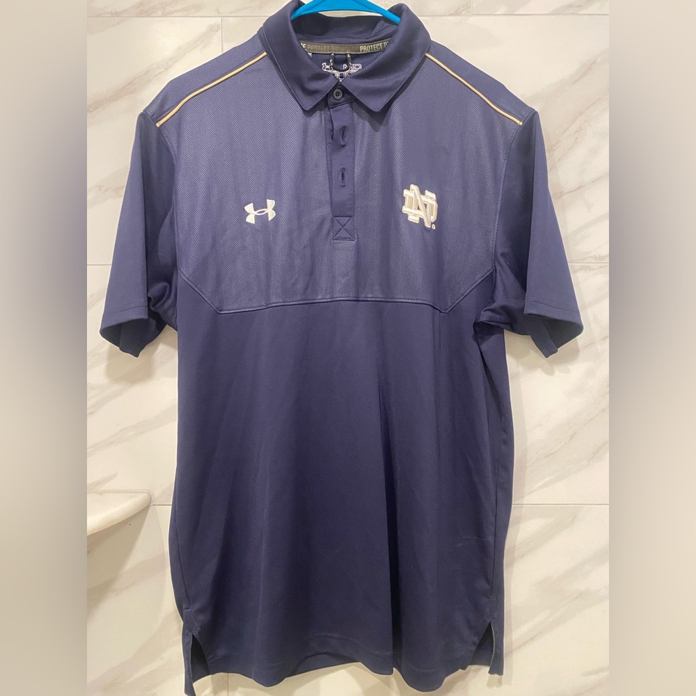Under Armour Notre Dame polo